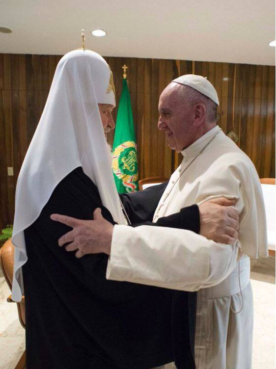 PopeFrancis Kirill 02